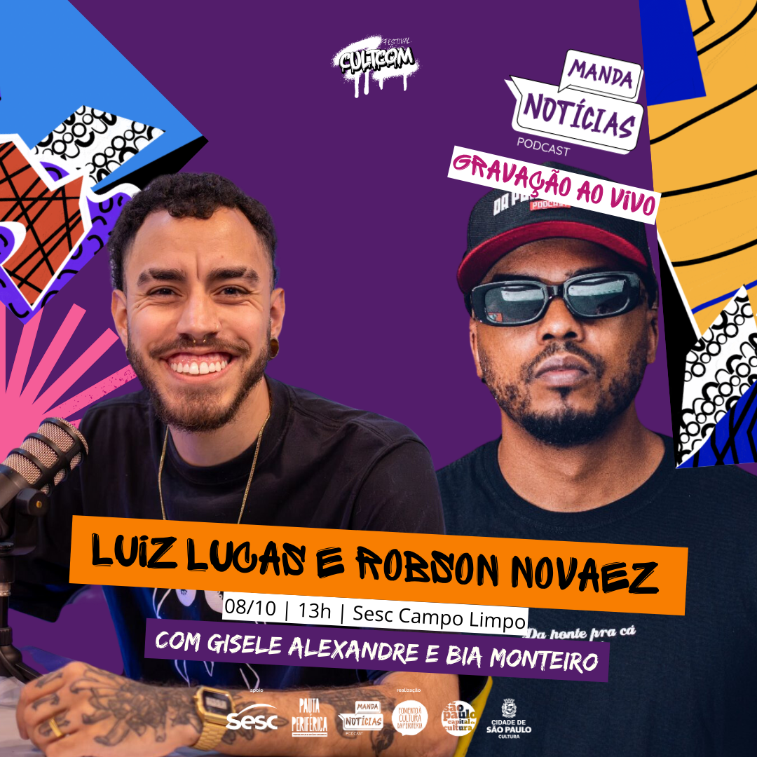 Festival CultCom | Podcast Manda Notícias ao vivo
