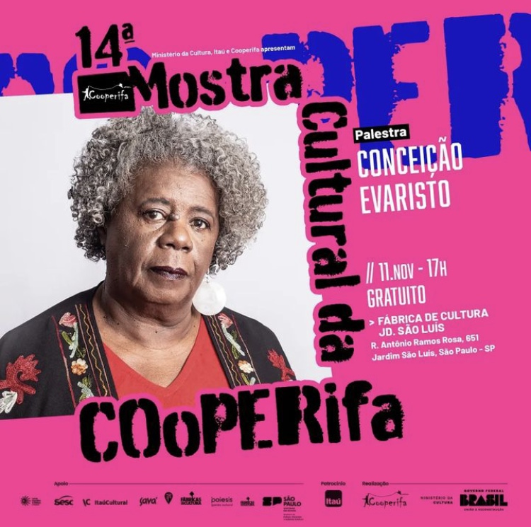 Palestra com Conceição Evaristo | 14ª MOSTRA CULTURAL DA COOPERIFA